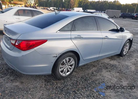 2012 Hyundai Sonata Gls из США, поврежденный, VIN 5NPEB4AC1CH387164